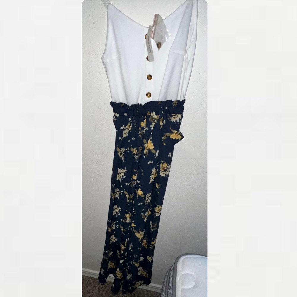 JUN & IVY romper (jumpsuit) with waist tie. XXS - NEVER WORN
